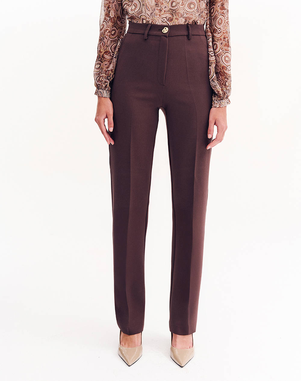 FOREL Παντελόνι 081.20.01.123-ΚΑΦΕ Brown