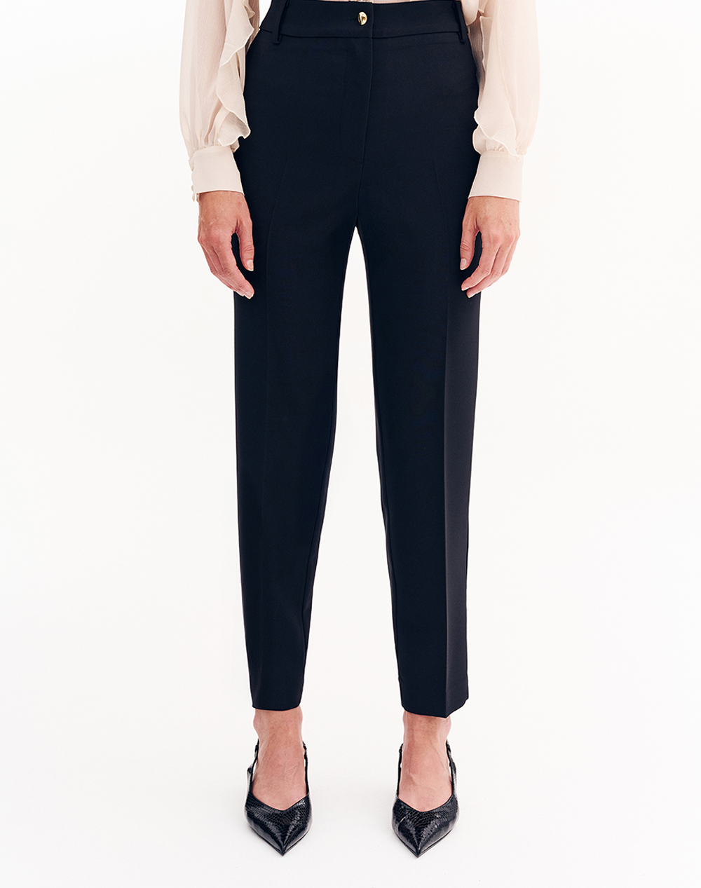 FOREL FOREL Παντελόνι 081.20.01.056-Μαύρο Black