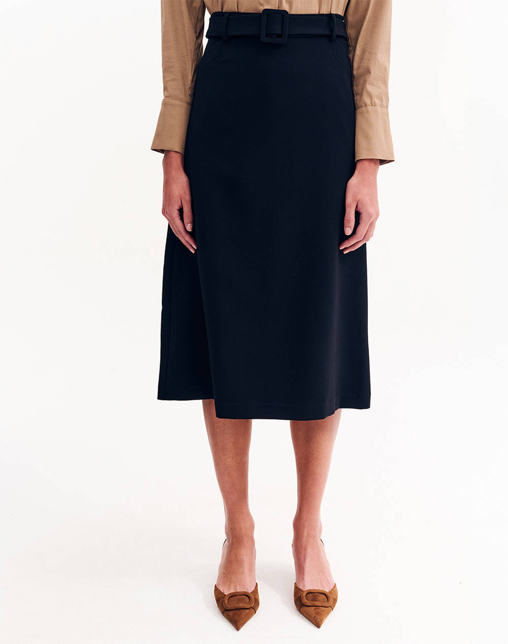 FOREL FOREL Φούστα 081.00.01.003-Μαύρο Black