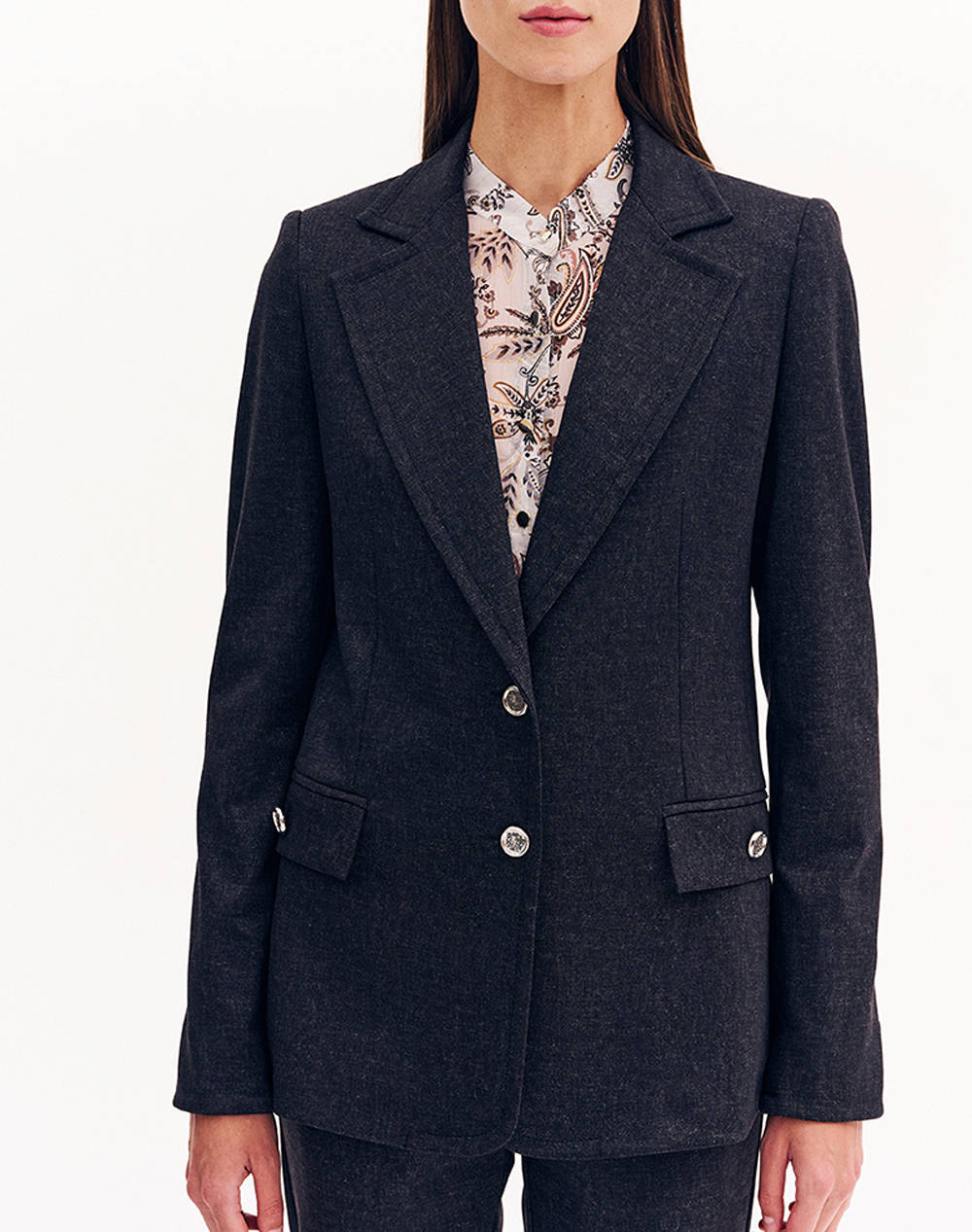 FOREL Σακάκι 081.30.01.022-ΑΝΘΡΑΚΙ DarkSlateGrey