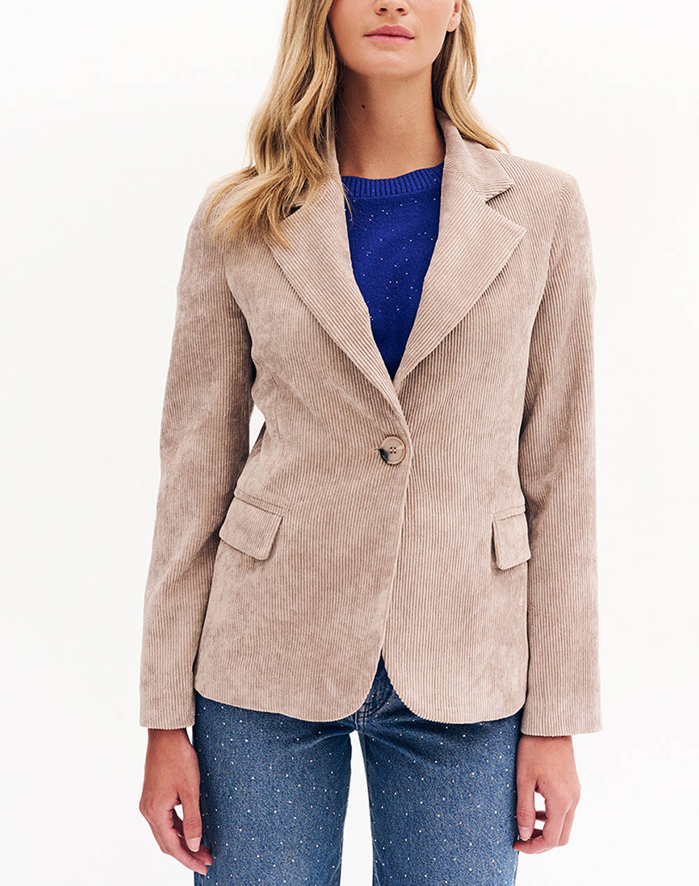 FOREL Σακάκι 081.30.01.031-ΜΠΕΖ Biege