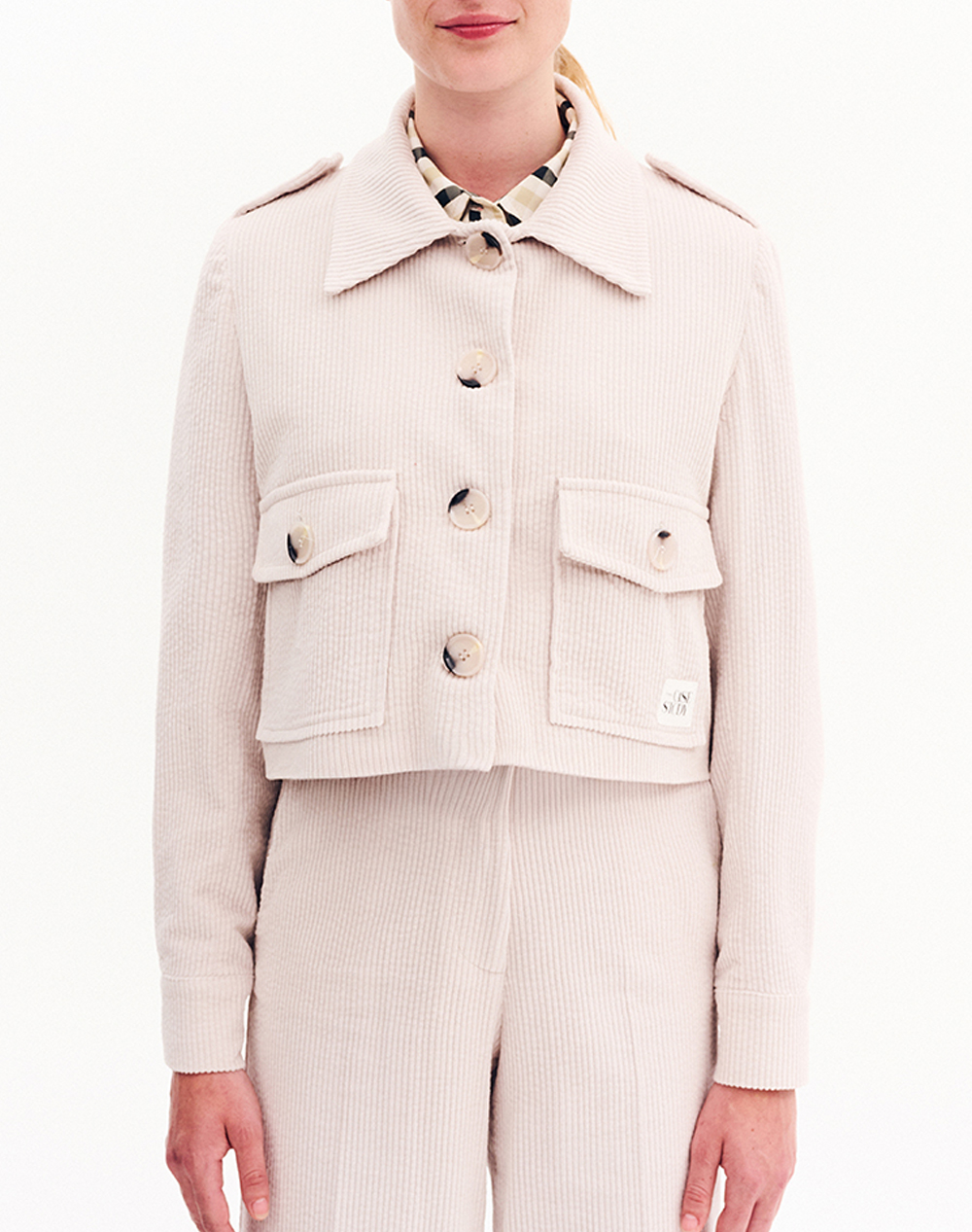 FOREL Σακάκι 081.30.05.002-ΠΑΓΟΣ OffWhite