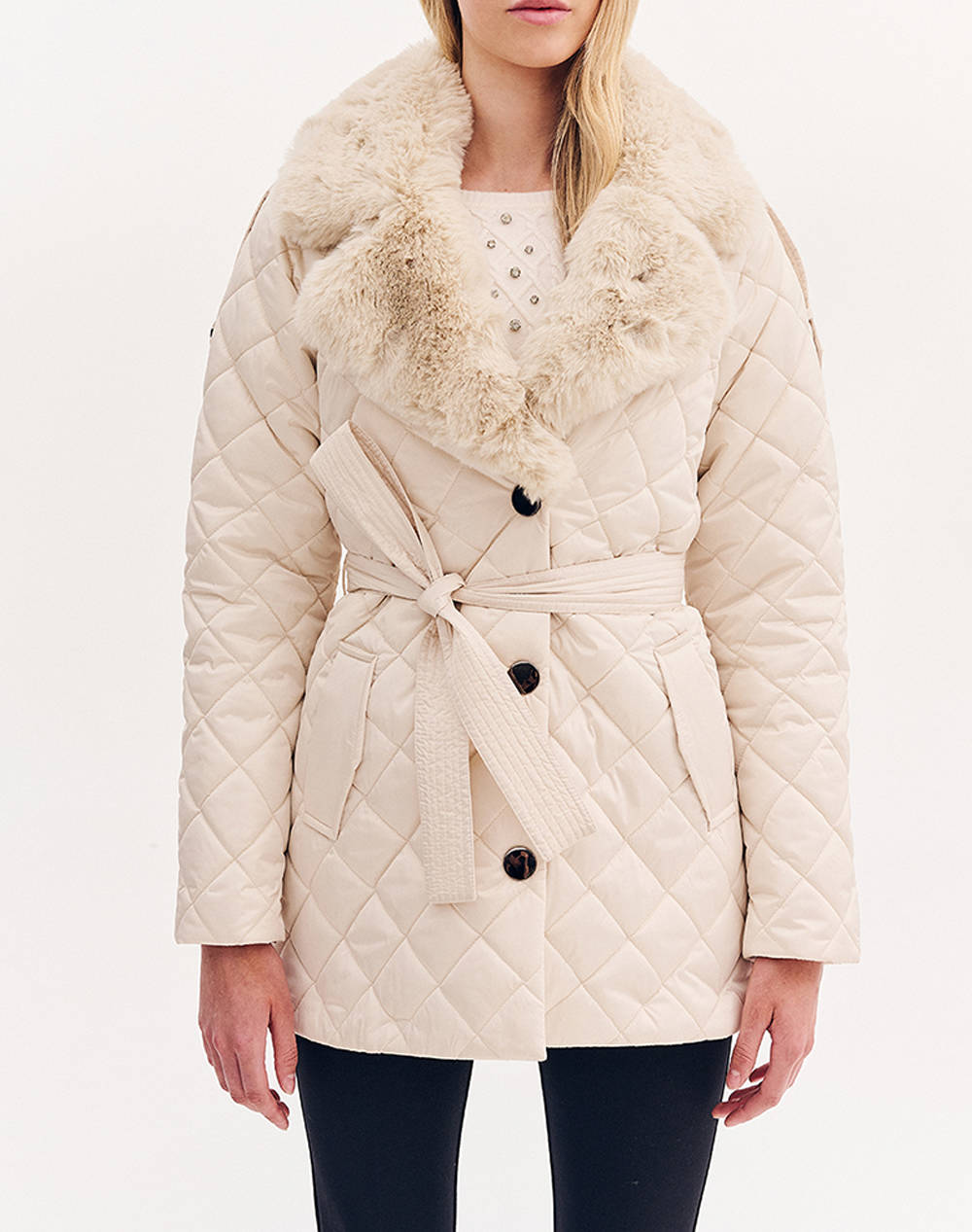 Γυναικεία πανωφόρια forel σε εκρου