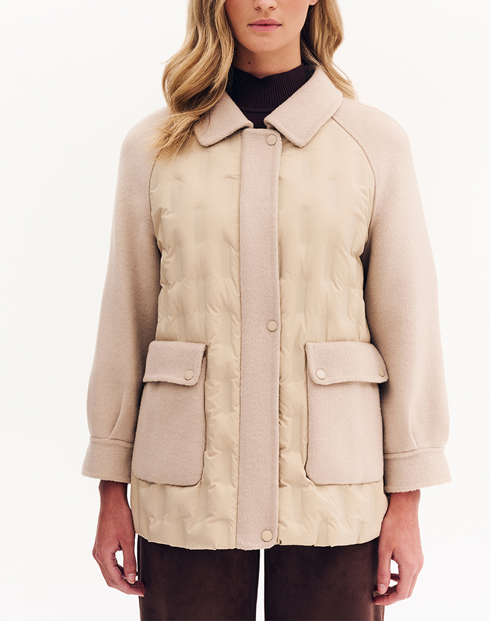 FOREL Μπουφάν 081.60.01.008-ΜΠΕΖ Biege