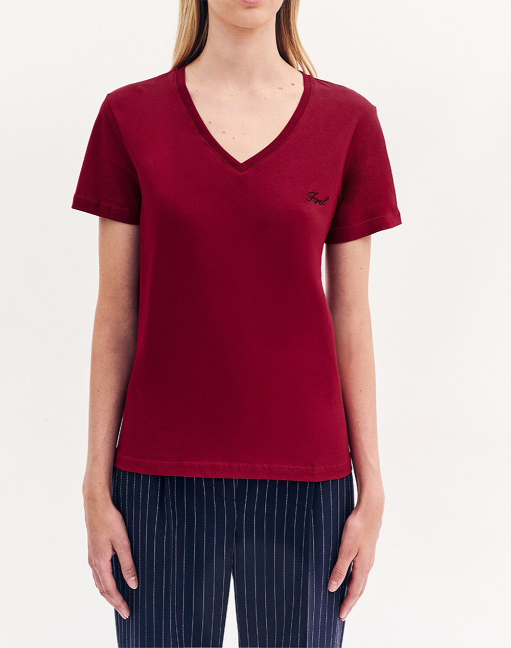 FOREL Μπλούζα 081.10.01.052-ΜΠΟΡΝΤΩ Bordeux