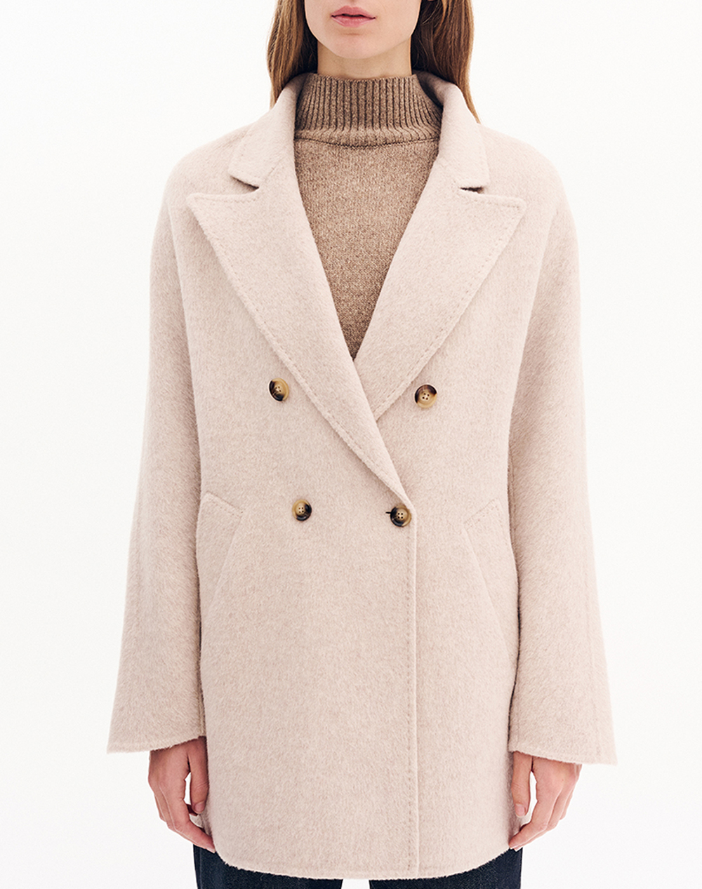 FOREL Παλτό 081.70.05.002-ΜΠΕΖ Biege