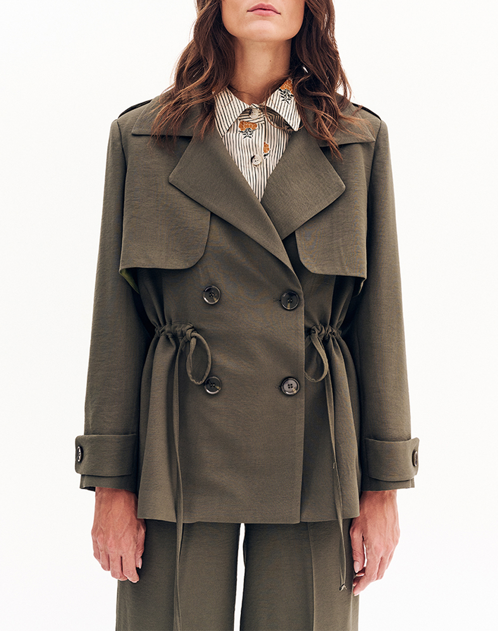 FOREL FOREL Καπαρντίνα 081.74.05.003-ΛΑΔΙ Olive