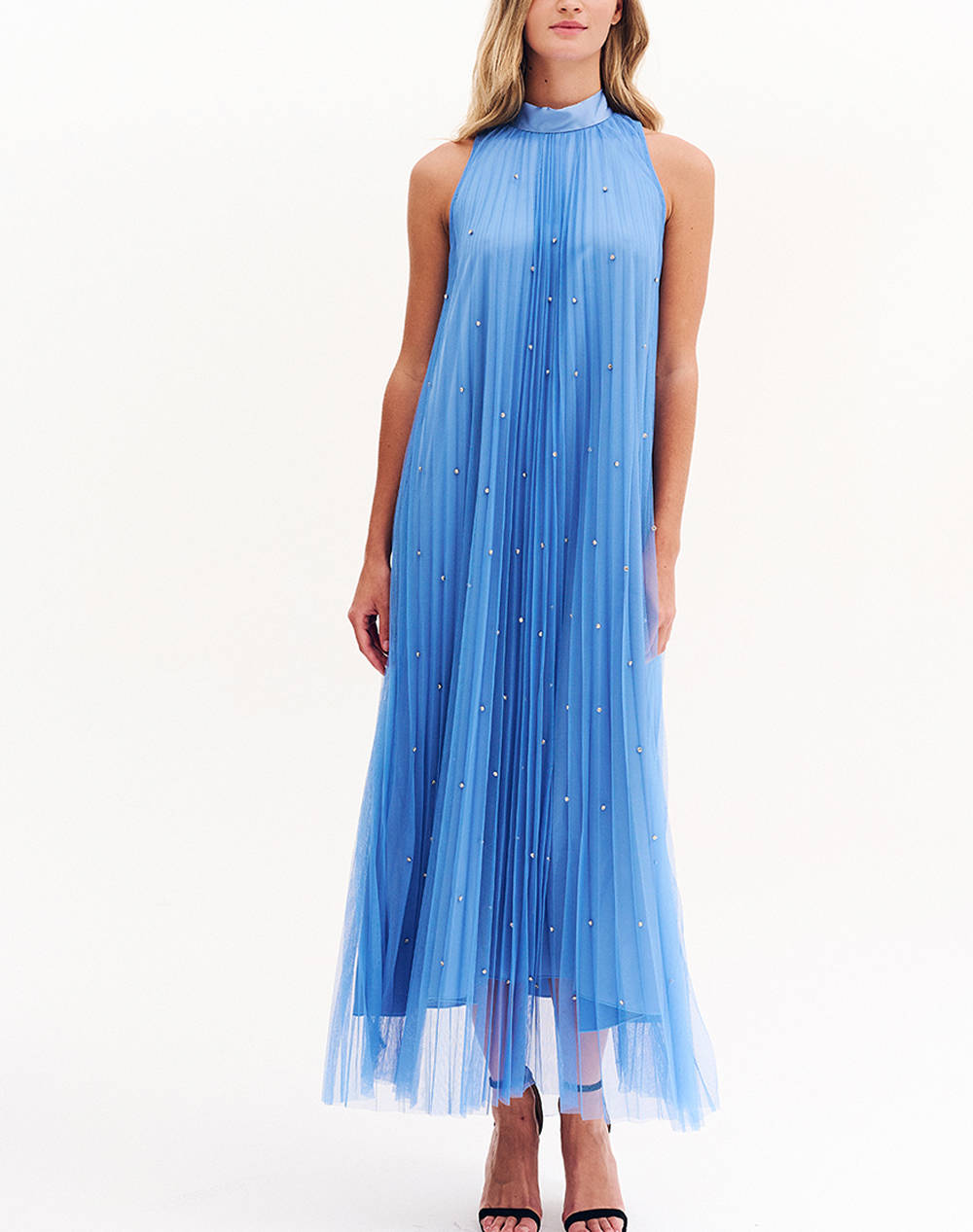 FOREL Φόρεμα 081.50.01.076-ΣΙΕΛ Ciel