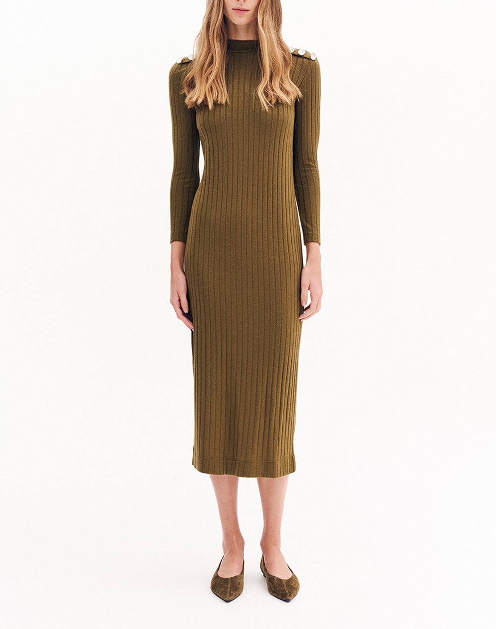 FOREL Φόρεμα 081.50.05.014-ΛΑΔΙ Olive