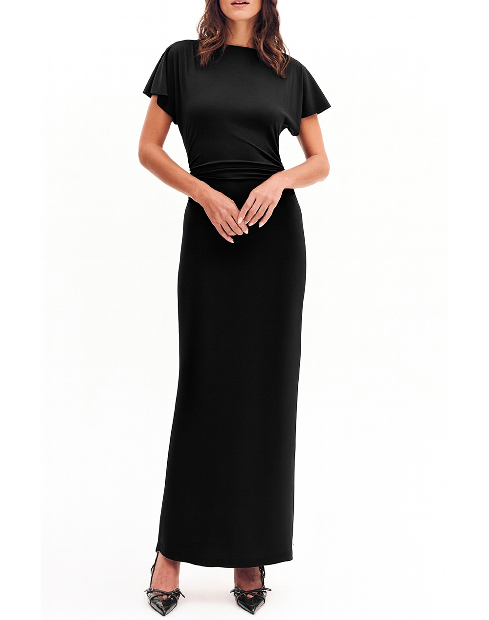 FOREL Φόρεμα 081.50.05.004-Μαύρο Black