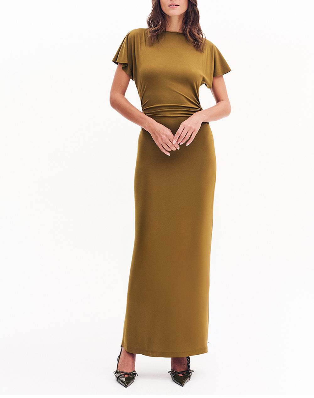 FOREL Φόρεμα 081.50.05.004-ΛΑΔΙ Olive