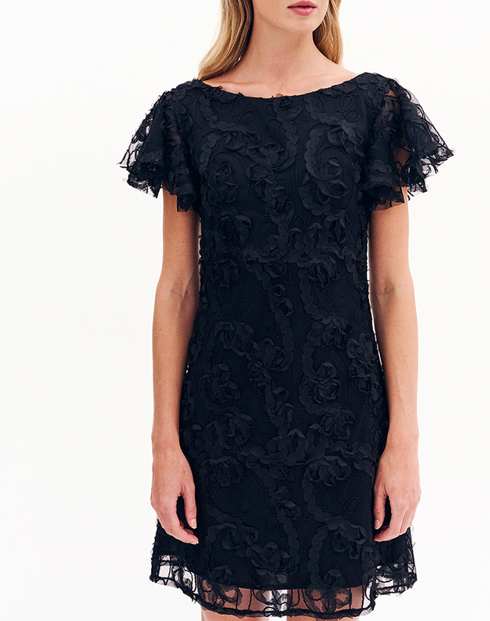 FOREL Φόρεμα 081.50.01.034-Μαύρο Black