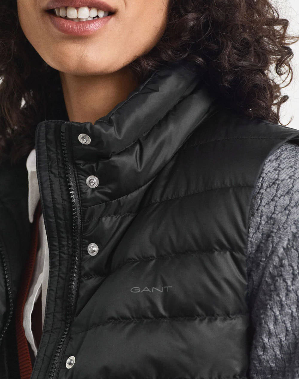 GANT ΜΠΟΥΦΑΝ ΧΜ LIGHT DOWN VEST 3GW4700480-5 Black φωτογραφία