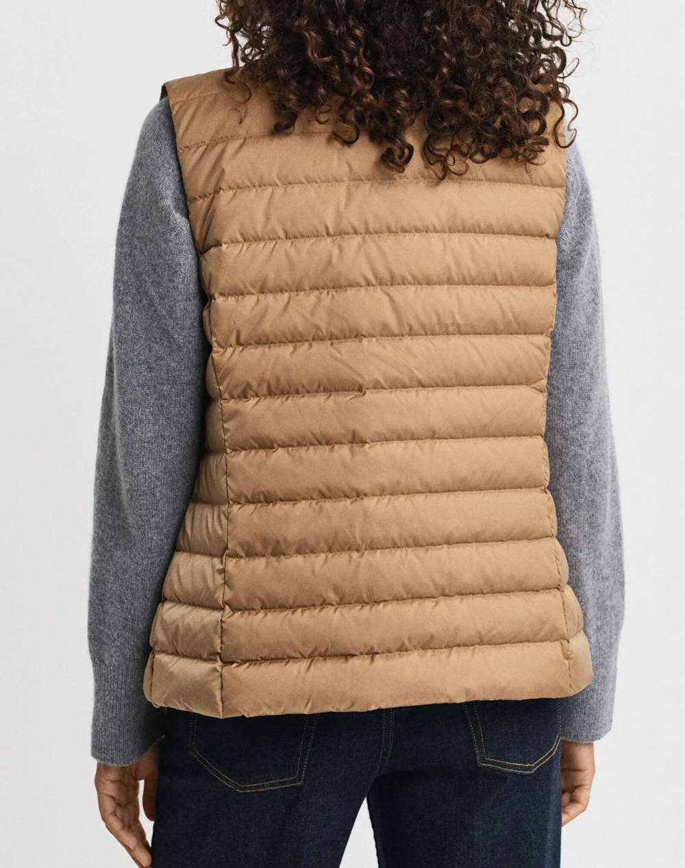 GANT ΜΠΟΥΦΑΝ ΧΜ LIGHT DOWN VEST 3GW4700480-213 Tan φωτογραφία