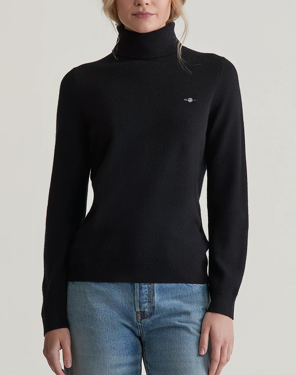 GANT ΠΟΥΛΟΒΕΡ ΜΜ EXTRAFINE LAMBSWOOL ROLLNECK 3GW4805263-5 Black