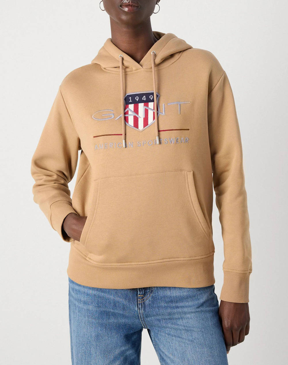 GANT ΦΟΥΤΕΡ ΜΜ ARCHIVE SHIELD HOODIE 3GW4200276-213 Tan