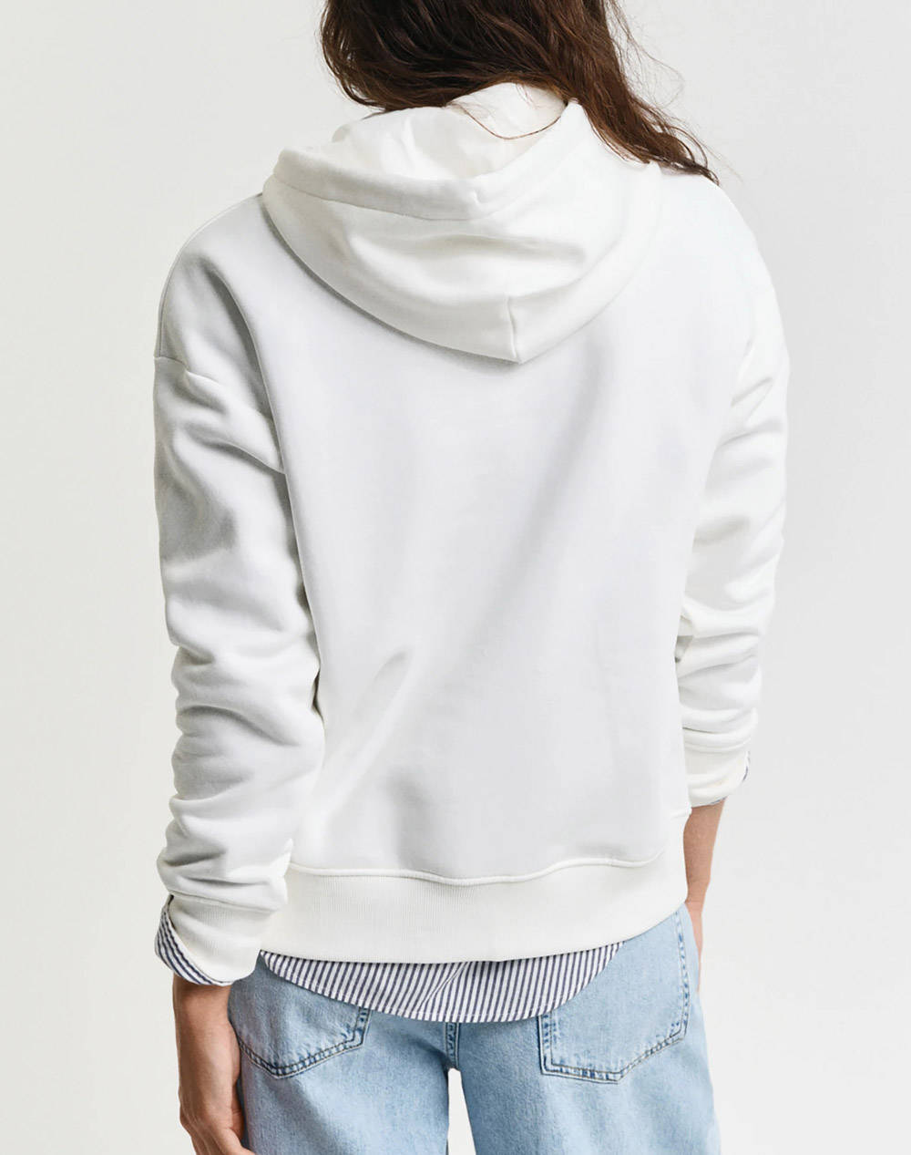 GANT ΦΟΥΤΕΡ ΜΜ SHIELD HOODIE 3GW4201413-113 OffWhite φωτογραφία
