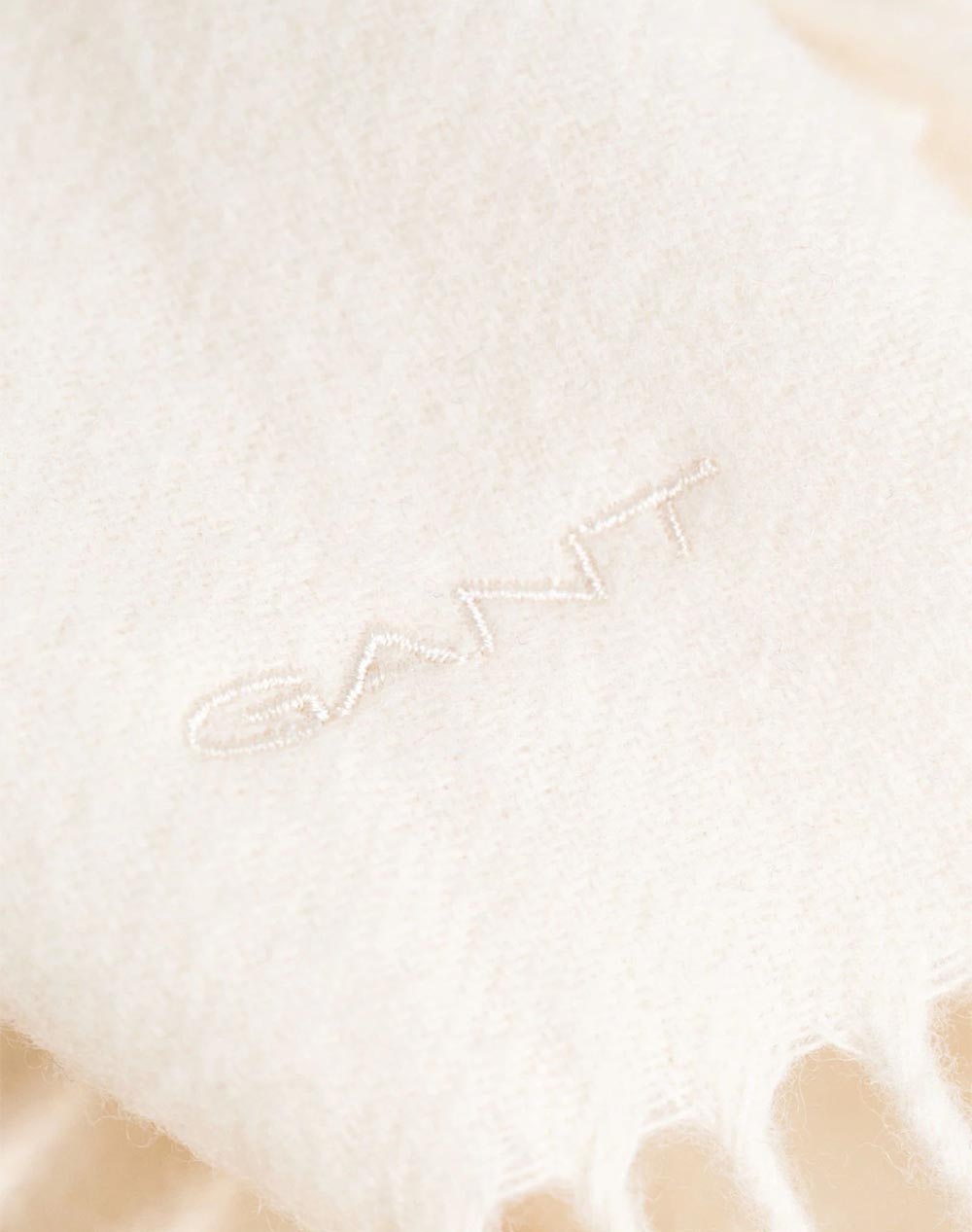 GANT ΚΑΣΚΩΛ WOOL WOVEN SCARF 3GW4920203-130 Cream φωτογραφία