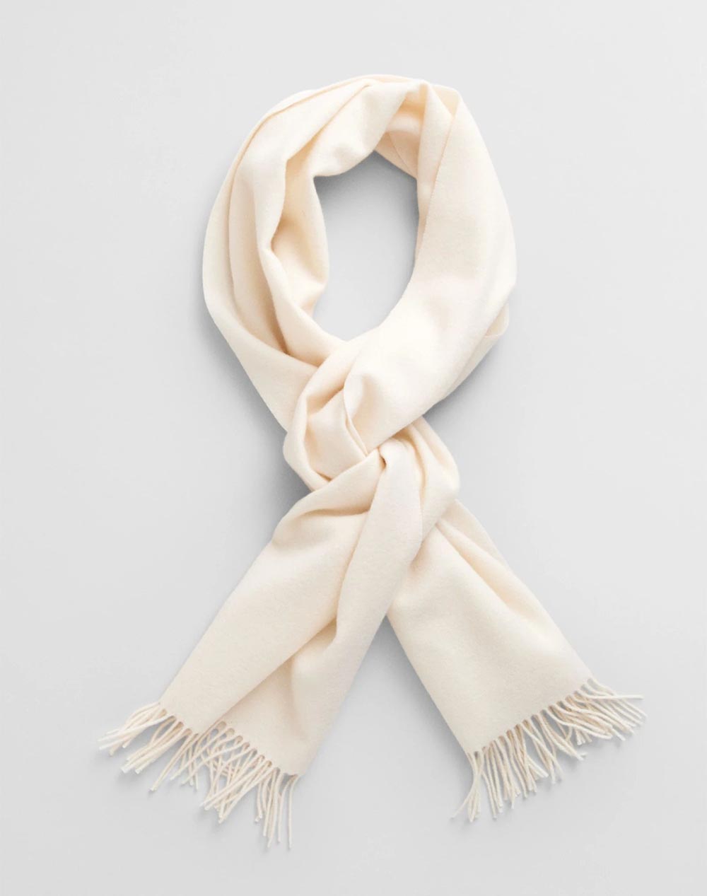 GANT ΚΑΣΚΩΛ WOOL WOVEN SCARF 3GW4920203-130 Cream φωτογραφία