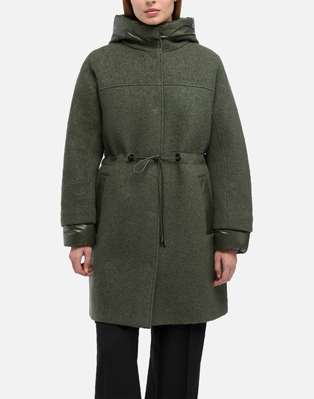 GEOX W KLEOPY F - BOILED WOOL W5615FT3275F3236-F3236 Green