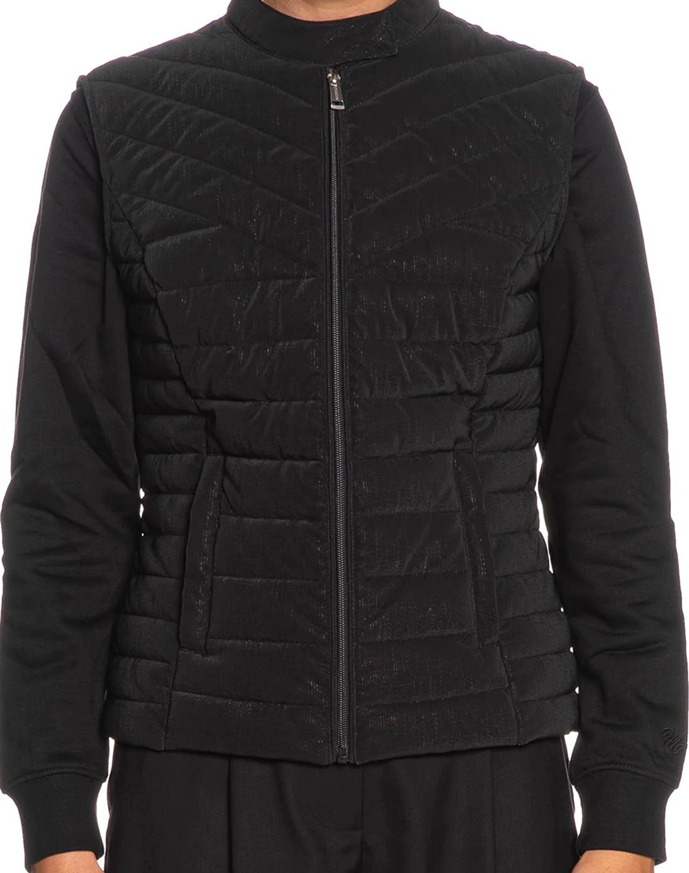 GUESS SL EMMANUELA STRETCH VEST ΜΠΟΥΦΑΝ ΓΥΝΑΙΚΕΙΟ W5YL14WHDQ0-JBLK Black