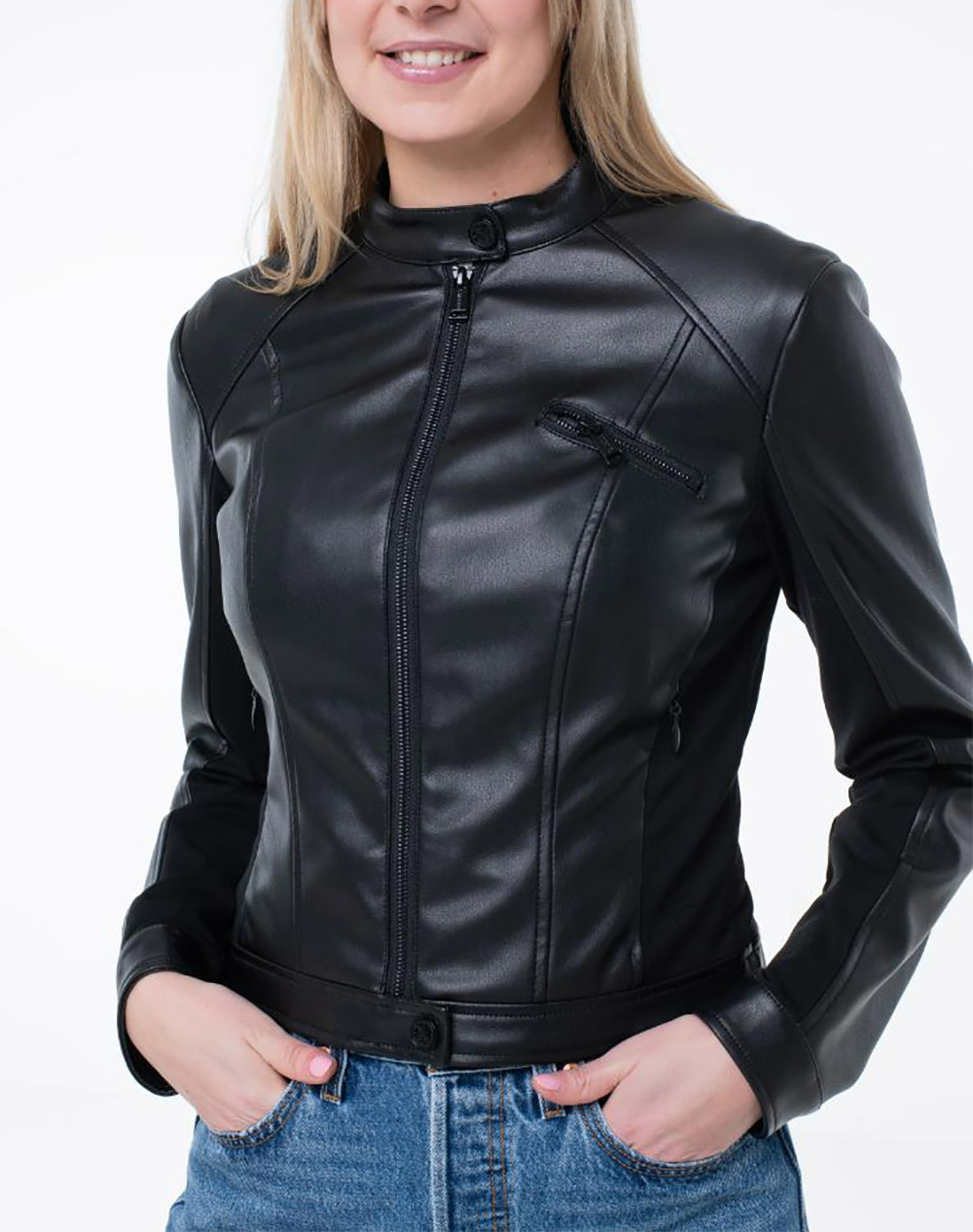 GUESS NEW FIAMMETTA JACKET ΜΠΟΥΦΑΝ ΓΥΝΑΙΚΕΙΟ W4YL04WE480-JBLK Black