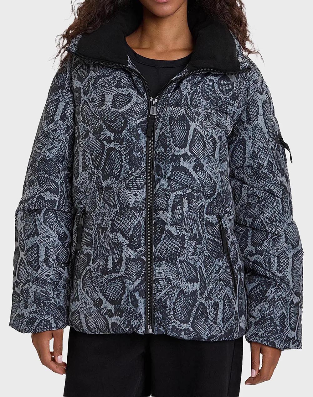 GUESS MARTINA PRINT CROP PUFFA ΜΠΟΥΦΑΝ ΓΥΝΑΙΚΕΙΟ W5BL47W3702-PJ37 Mixed