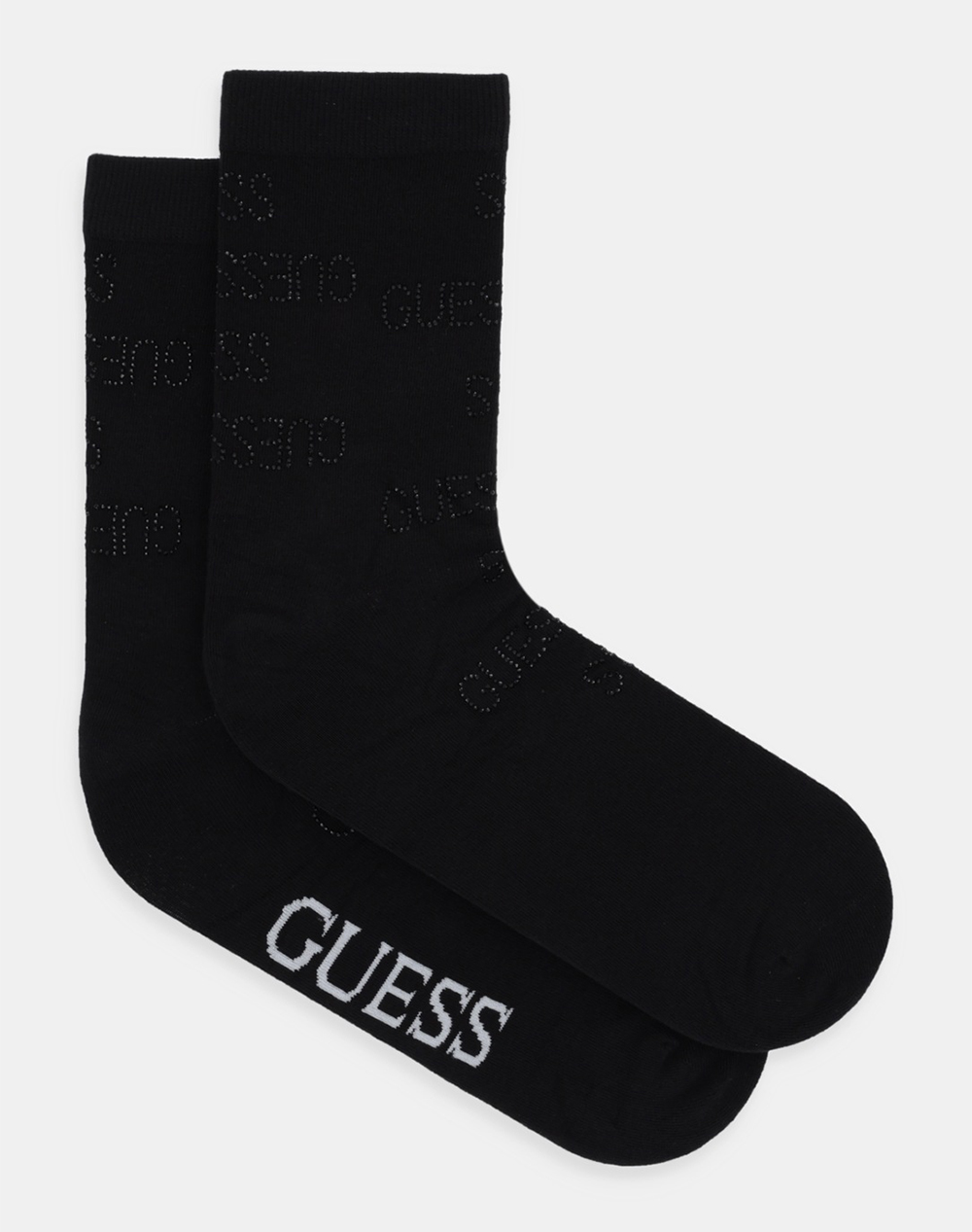 GUESS SINGLE SOCK ALLOVER GUESS RHIN ΚΑΛΤΣΕΣ ΓΥΝΑΙΚΕΙΟ O5BY01KBZU0-JBLK Black