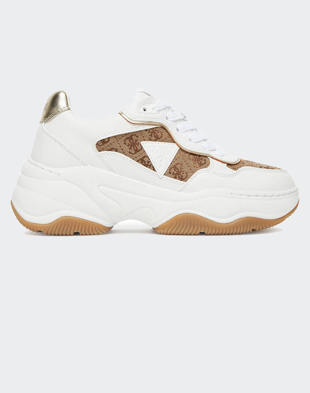 GUESS HAPYY4 ΠΑΠΟΥΤΣΙ ΓΥΝΑΙΚΕΙΟ FLTHP4FAL12-BEIBR OffWhite