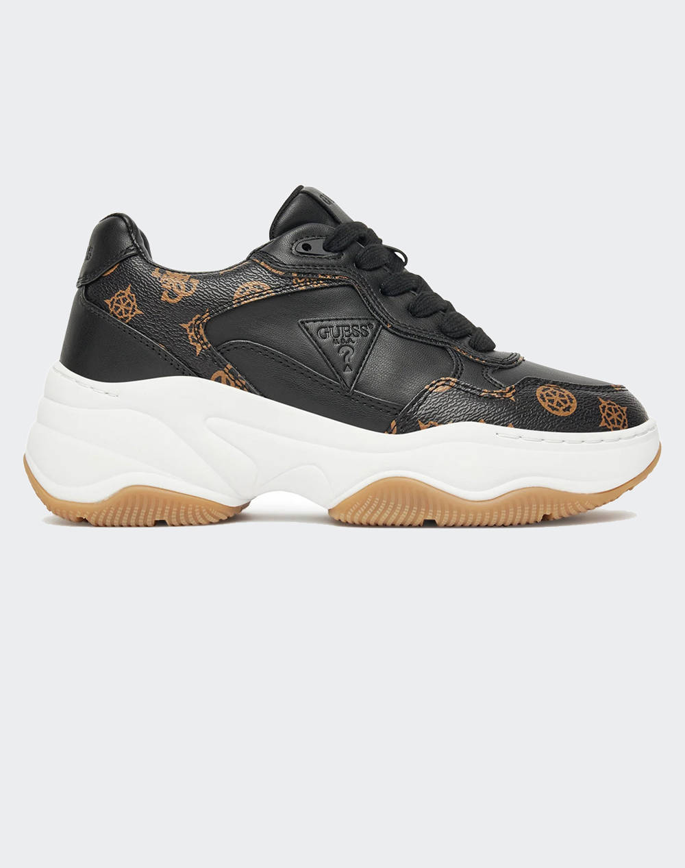 GUESS HAPYY3 ΠΑΠΟΥΤΣΙ ΓΥΝΑΙΚΕΙΟ FLTHPYFAL12-BLKBR Black