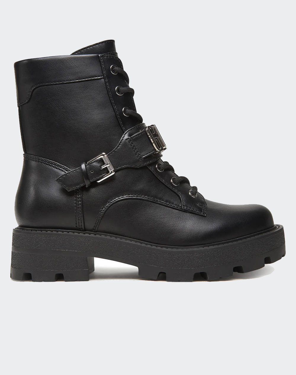 GUESS GUESS YANZY ΠΑΠΟΥΤΣΙ ΓΥΝΑΙΚΕΙΟ FLTYNZELE10-BLACK Black