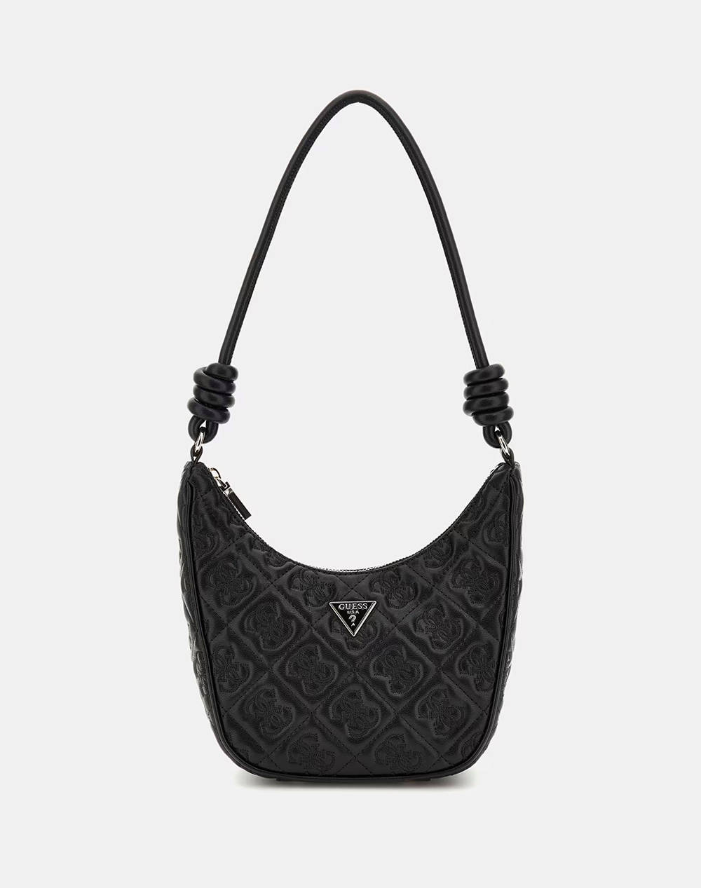 GUESS ADELASIA TOP ZIP SHOULDER BAG ΤΣΑΝΤΑ ΓΥΝΑΙΚΕΙΟ HWQL9658180-BLA Black
