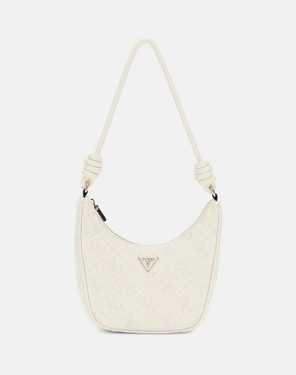 GUESS ADELASIA TOP ZIP SHOULDER BAG ΤΣΑΝΤΑ ΓΥΝΑΙΚΕΙΟ HWQL9658180-OFF OffWhite