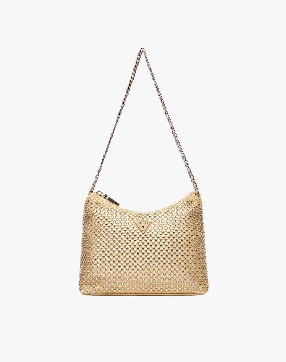 GUESS ZALINA TOP ZIP SHOULDER BAG ΤΣΑΝΤΑ ΓΥΝΑΙΚΕΙΟ HWCE9350170-GOL Gold