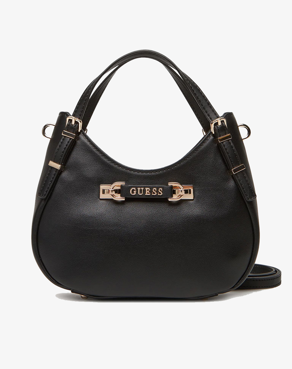 GUESS LEFIA SMALL SATCHEL ΤΣΑΝΤΑ ΓΥΝΑΙΚΕΙΟ HWBG9644050-BLA Black