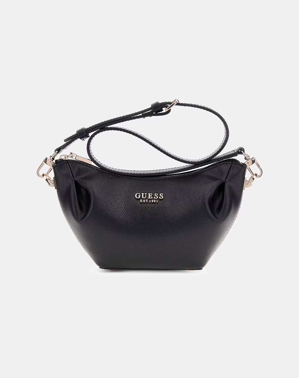GUESS AMORETTE TOP ZIP SHOULDER BAG ΤΣΑΝΤΑ ΓΥΝΑΙΚΕΙΟ HWBG7898170-BLA Black