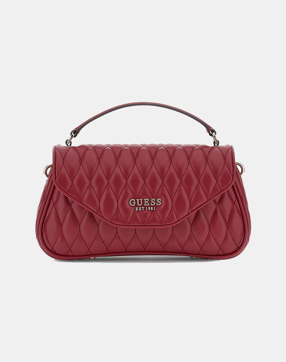 GUESS VALLA TOP HANDLE FLAP ΤΣΑΝΤΑ ΓΥΝΑΙΚΕΙΟ HWQG8122200-RED Red