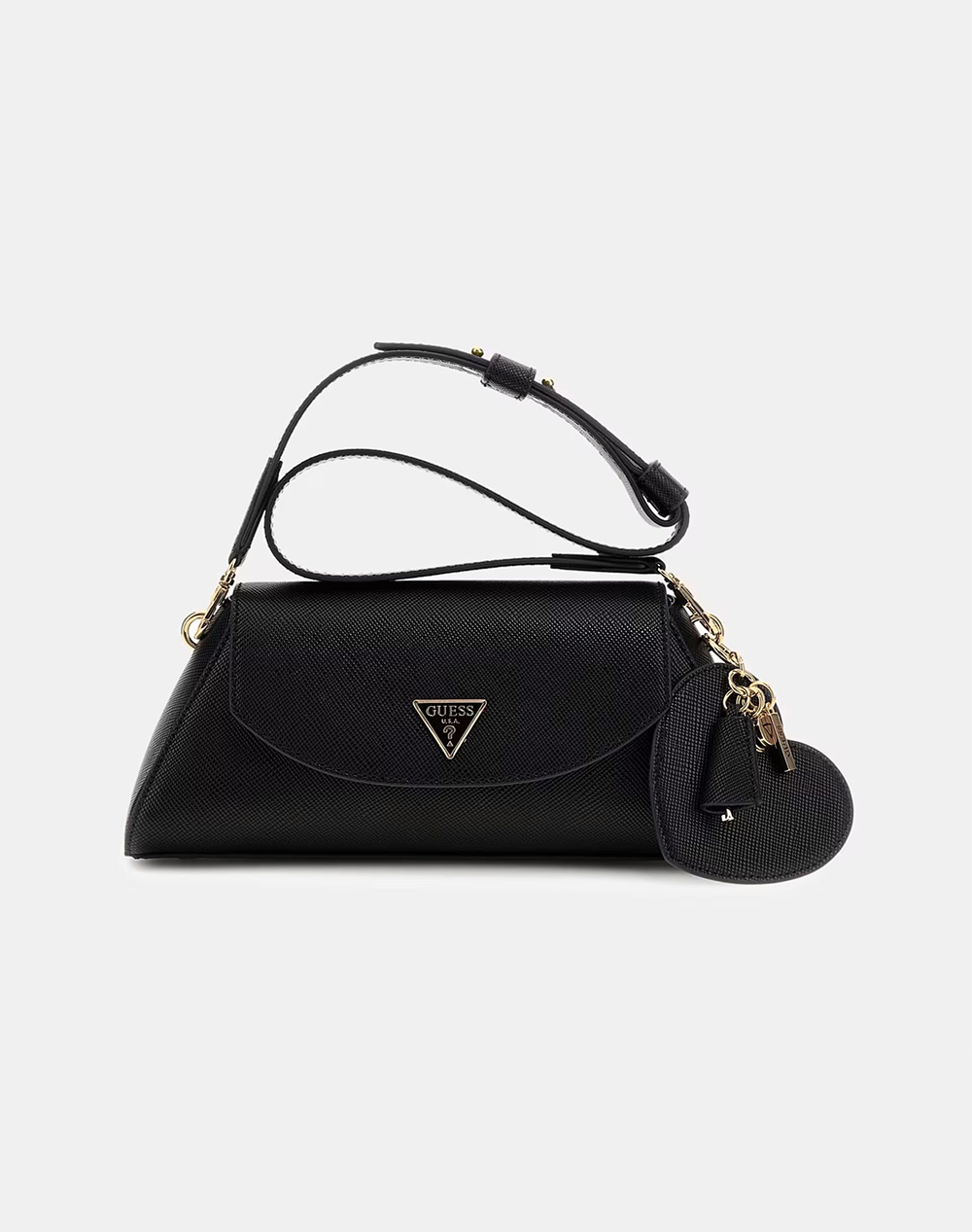 GUESS BOLENA FLAP SHOULDER BAG ΤΣΑΝΤΑ ΓΥΝΑΙΚΕΙΟ HWZG9207190-BLA Black