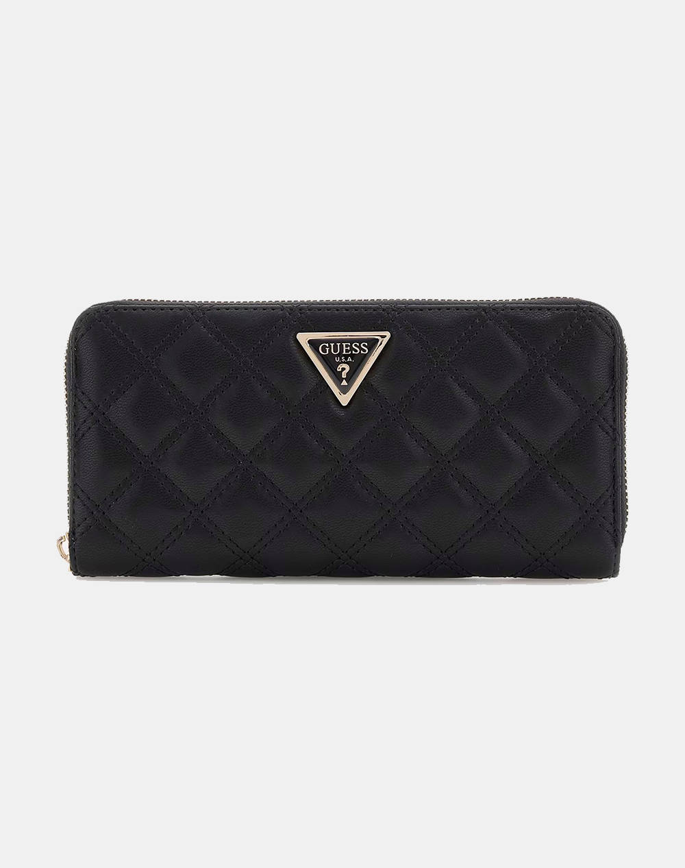 GUESS GUESS GIULLY II SLG LARGE ZIP AROUND ΠΟΡΤΟΦΟΛΙ ΓΥΝΑΙΚΕΙΟ (Διαστάσεις: 21 x 10 x 2εκ.) SWQG9673146-BLA Black