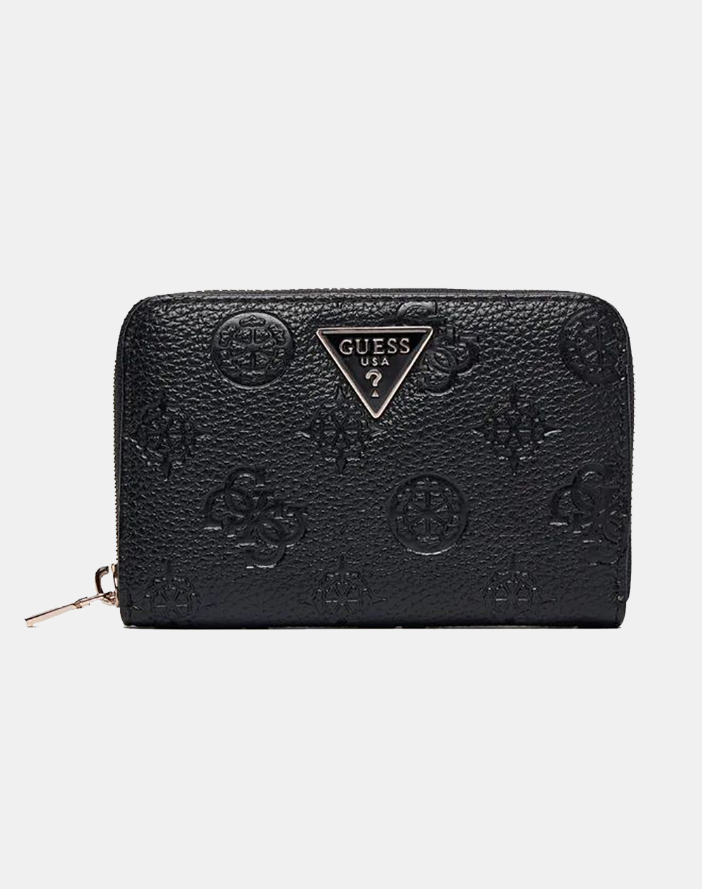 GUESS GUESS CRESIDIA II SLG MED ZIP AROUND ΠΟΡΤΟΦΟΛΙ ΓΥΝΑΙΚΕΙΟ SWPD9888140-BLO TotalBlack