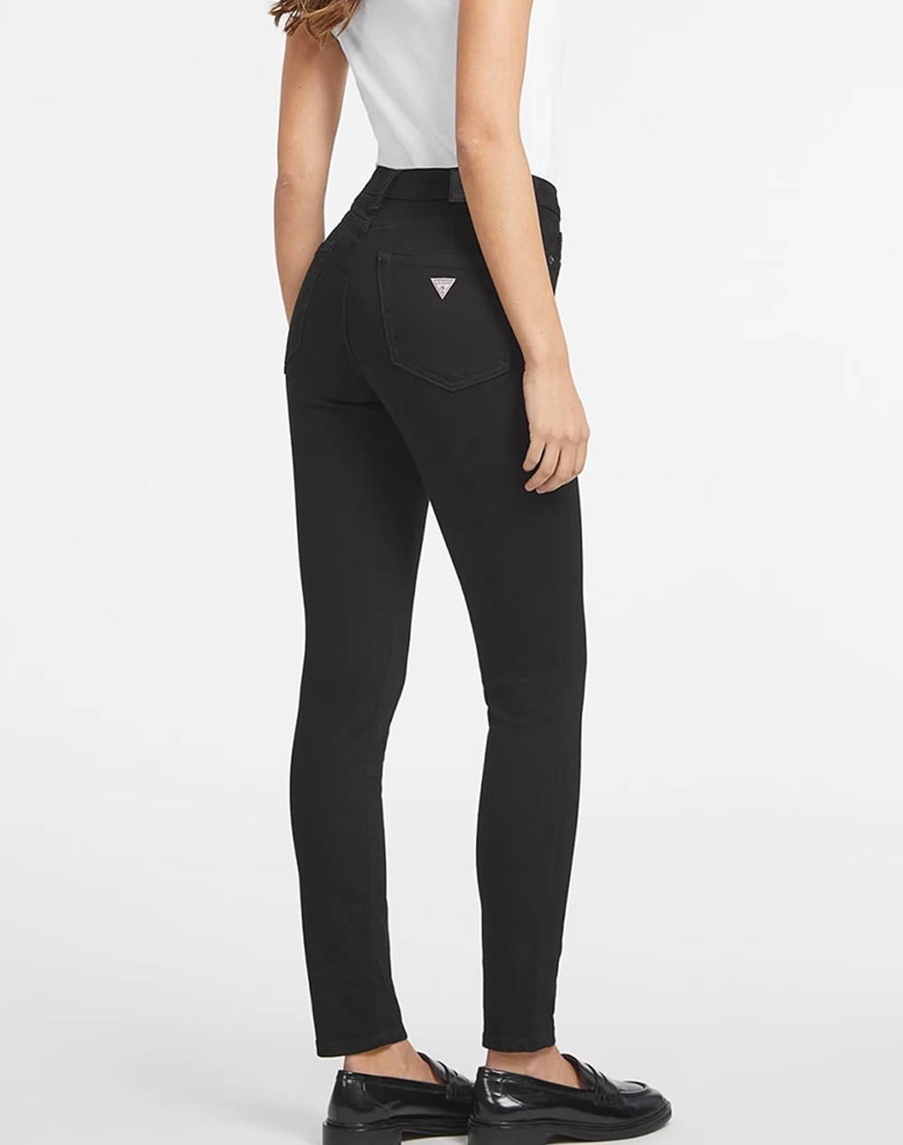 GUESS JEANS GJ G05 HIGH RISE SKI - ECO RECY CO HAJAR SS BLACK ΠΑΝΤΕΛΟΝΙ ΓΥΝΑΙΚΕΙΟ W4YA92D5DL1-BL4O Black φωτογραφία