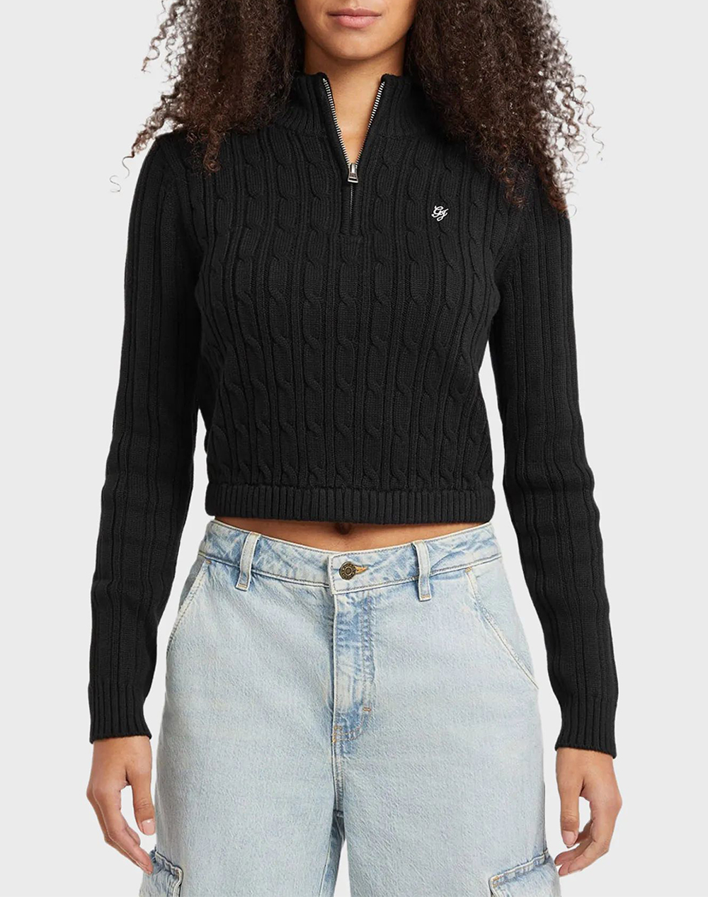 Γυναικεία ρούχα και beachwear guess jeans σε μαυρο