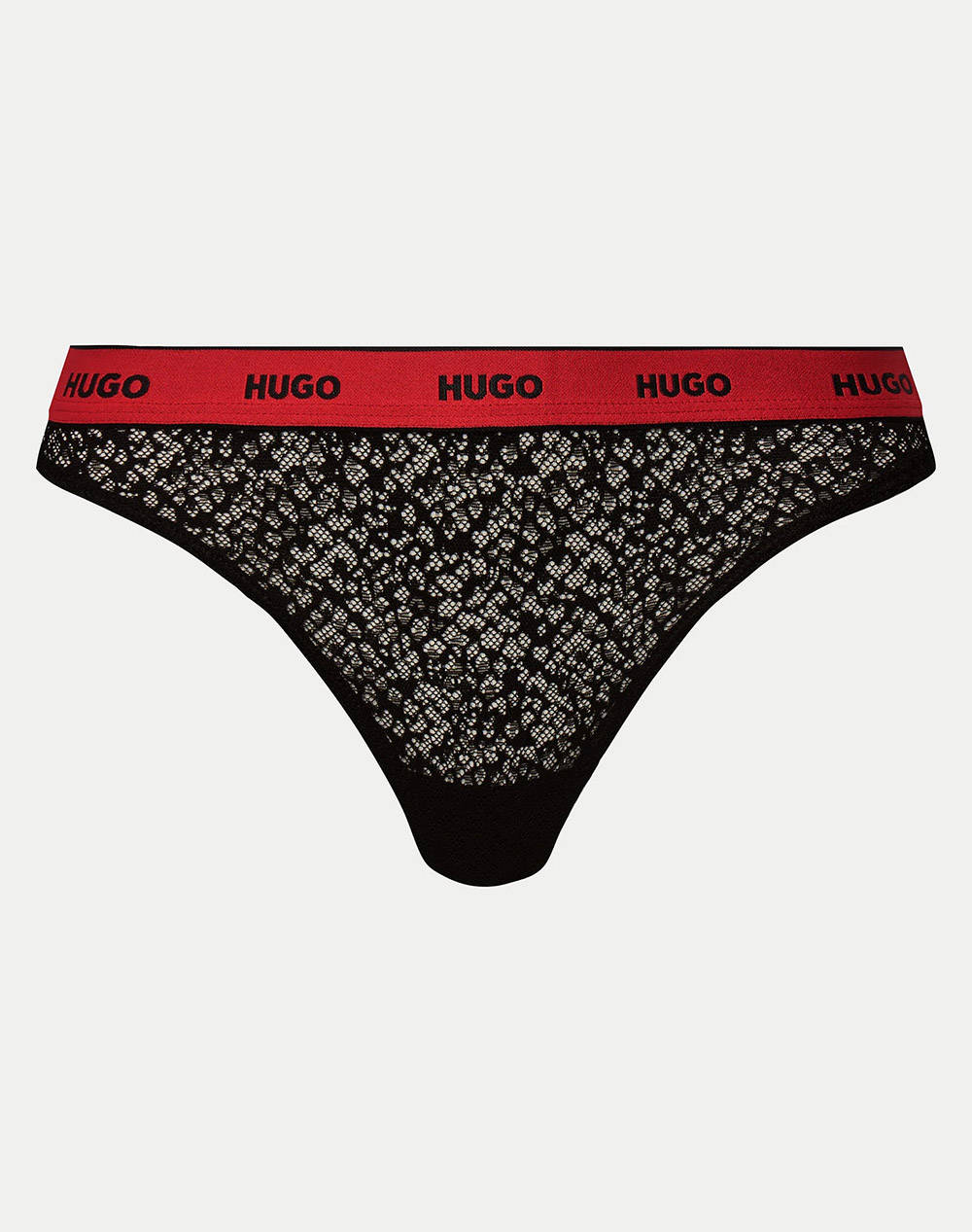 HUGO TRIPLE THONG LACE 10269345 01 50535265-002 Black