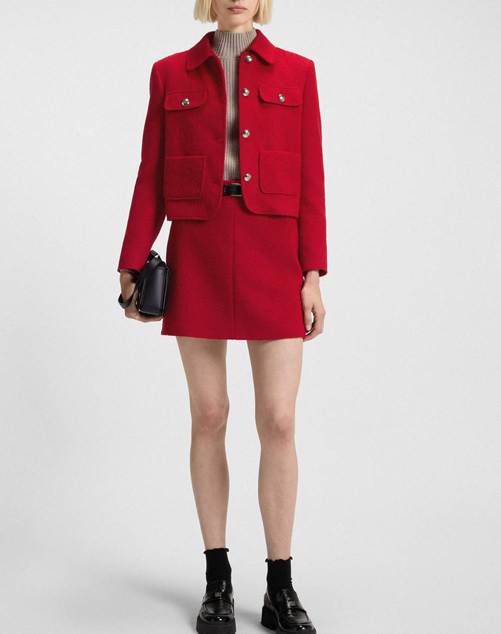 HUGO Agesia 10273898 01 50547602-619 Red φωτογραφία