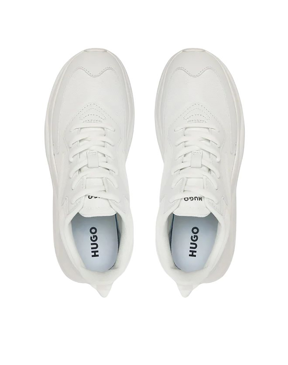 Hugo Leon Runn Cvpuw N 10254074 01 50536660-100 White Γυναικεία παπούτσια Sneakers Politikos Shop Πολιτικός