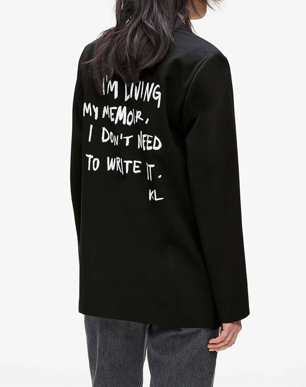 KARL LAGERFELD JEANS KLJ KARL BLAZER A4W14022-999 Black φωτογραφία