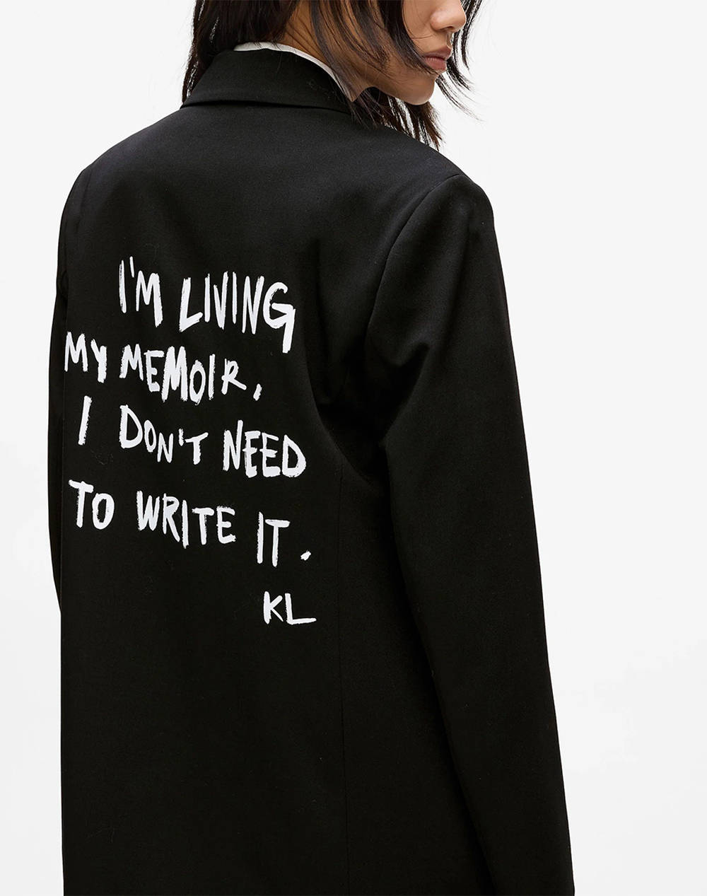 KARL LAGERFELD JEANS KLJ KARL BLAZER A4W14022-999 Black φωτογραφία