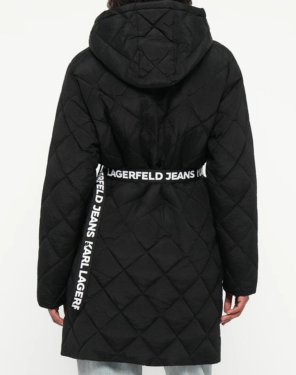 KARL LAGERFELD JEANS KLJ LIGHT PADDED COAT A4W15054-999 Black