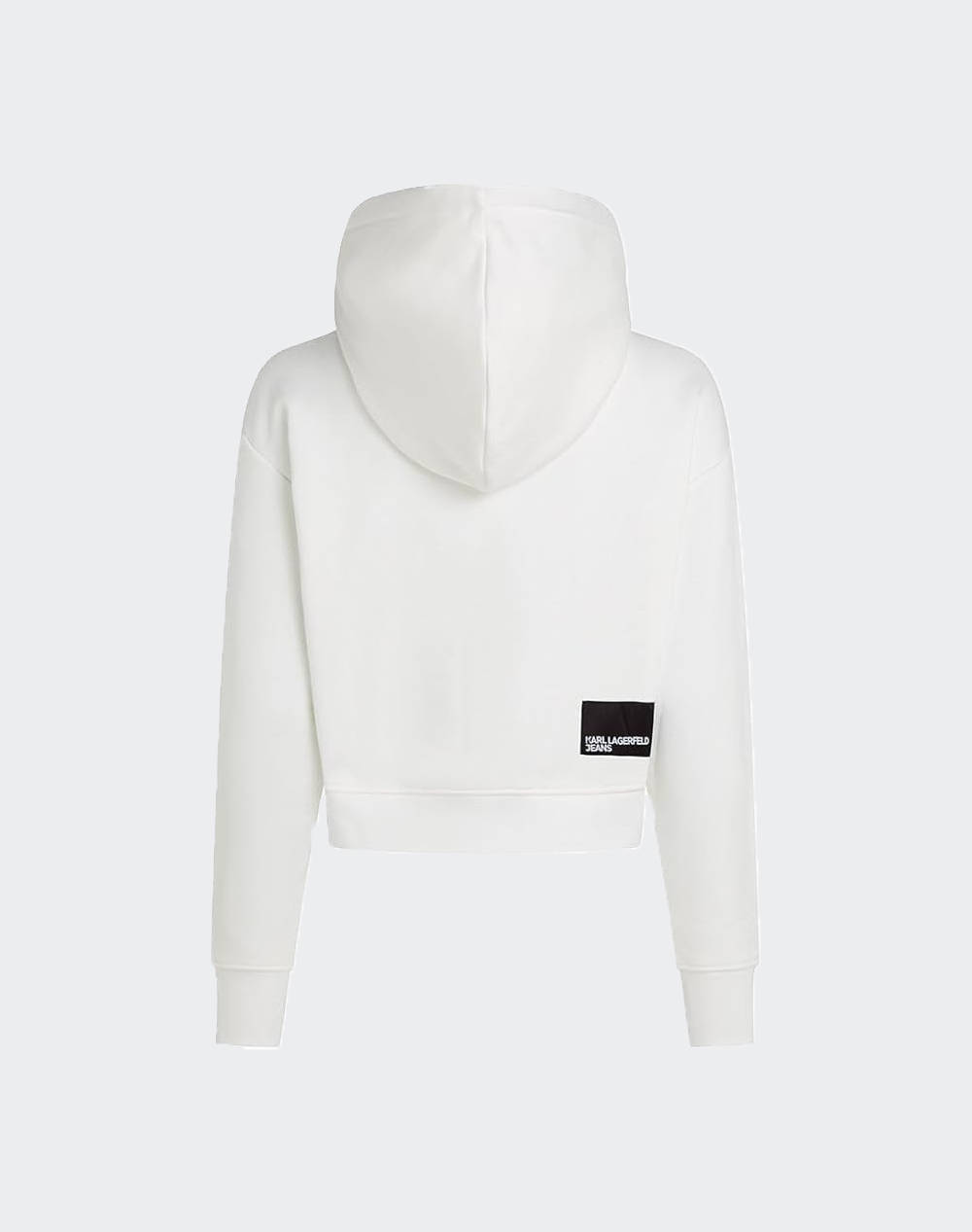 KARL LAGERFELD JEANS KLJ REG LOGO HOODIE A2W20053-100 White φωτογραφία