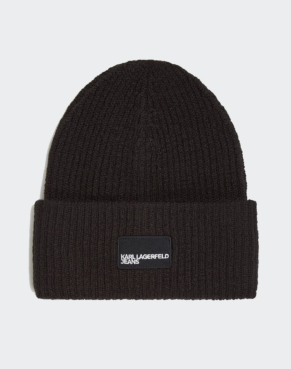 KARL LAGERFELD JEANS KARL LAGERFELD JEANS KLJ PATCH LONG BEANIE A4W33079-999 Black